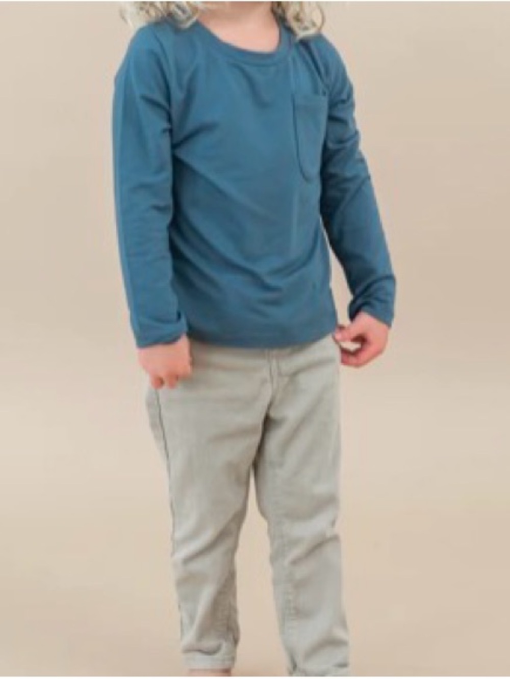 Kyte Baby Long Sleeve Crew Neck Tee